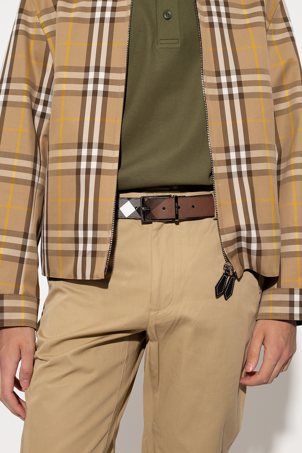 Louis belt Burberry IetpShops Italy BURBERRY CHECKED SWEATSHIRT